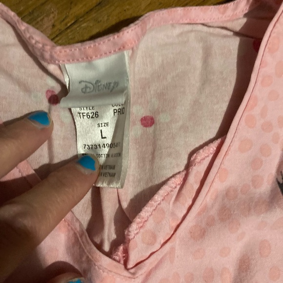 Disney Cinderella v neck scrub top - Picture 2 of 3